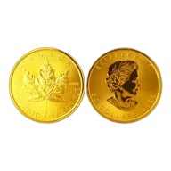 1oz Royal Canadian Mint Fine Gold Maple Coin 999.9