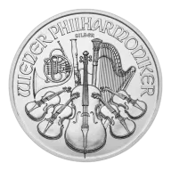 1 Ounce Silver Philharmonic Coin