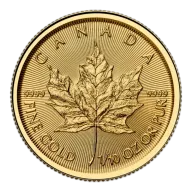 1/10 oz Maple Leaf Gold Coin
