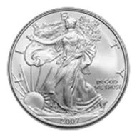 2007 1 oz American Silver Eagle BU