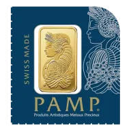 Gold Bar PAMP Lady Fortuna Multigram 1 g Gold