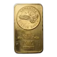 5 oz Gold Bar - Sunshine Minting/Mining (Golden Eagle)