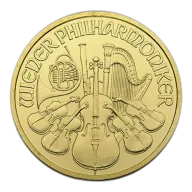 Austrian Gold Philharmonic 1/4 oz Varied Year