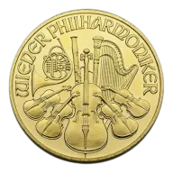 Austrian Gold Philharmonic 1/2 oz Varied Year