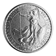 British Silver Britannia 1 oz (Varied Year)