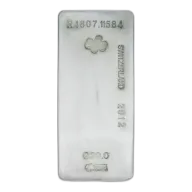 1000oz PAMP Silver Bar