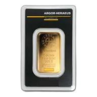 1 oz Gold Bar - Argor-Heraeus KineBar (Carded)
