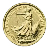 Any Year 1/4oz British Gold Britannia - 9999 (2013-present)