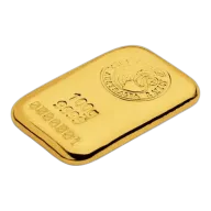 100g Perth Mint Gold Cast Bar (NEW)