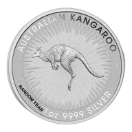 Australia 1 oz Silver Kangaroo - BU (Year Varies)