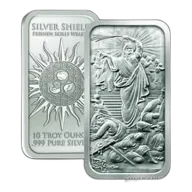 10 oz Jesus Clears the Temple Silver Bar
