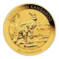 Kangaroo 1/10oz Gold Coin 2013