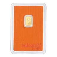 Valcambi 1g Stamped Gold Bar
