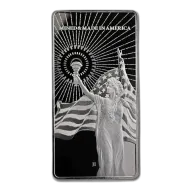 10 OZ SILVER BAR AMERICAN RESERVE COLUMBIA GODDESS ASAHI MINT