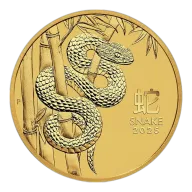 Lunar III Snake 1 oz Gold Coin 2025