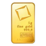 1g Valcambi Gold Bar