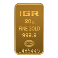 20 Gram Gold Bar - Istanbul Gold Refinery (with Assay)