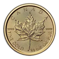 2025 1/4 oz Canadian Gold Maple Leaf Uncirculated