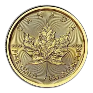 2026 1/10 oz Canadian Gold Maple Leaf Uncirculated