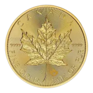 2026 Canadian Maple Leaf 1oz Gold Coin