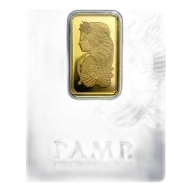 PAMP Suisse 20 Gram Gold Bar - Lady Fortuna