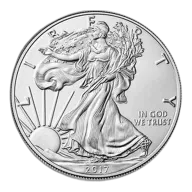 2017 Silver American Eagle - BU