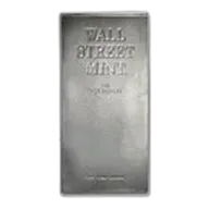 100 oz Silver Bar - Wall Street Mint