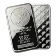 5 oz Silver Bar - Sunshine (Original)