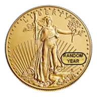 1/10 oz American Gold Eagle Coin (Random Year)