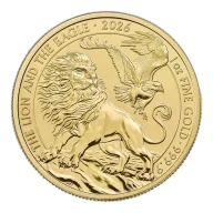 2026 The Lion and the Eagle 1oz Gold Coin