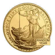 1/4 oz British Gold Britannia Coin (Random Year)