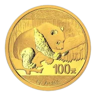 Chinese Gold Panda 8 Gram 2016