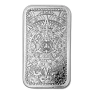 5 oz Silver Bar - Aztec
