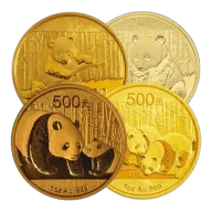 Chinese 1 oz Gold Panda Coin(Random Year)