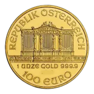 1 oz Austrian Philharmonic Gold Coin(Random Year)