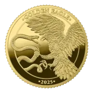 1/10oz Gold Coin - 2025 Germania Mint Malta Eagle