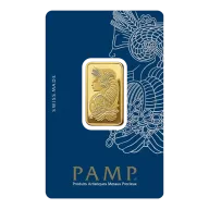 1/2oz Gold Mint Bar - Pamp Suisse Lady Fortuna