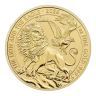 2026 UK The Lion and The Eagle 1oz Gold Coin