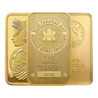 1oz Gold Mint Bar - Dealers Choice