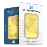 1 oz Gold Bar - Elemetal/Republic/APMEX/eBay