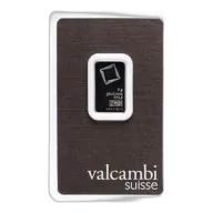 5 Gram Platinum Bar - Valcambi (In Assay Card)