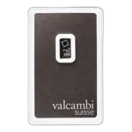 1 Gram Platinum Bar - Valcambi (In Assay Card)