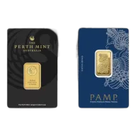 10 gram Gold Bar - Brand Varies (Carded)