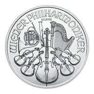 1 oz Philharmonic Silver Coin