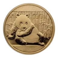 Chinese Gold Panda 1/2 oz - Backdated