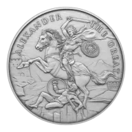 Pinehurst Legendary Warriors: Alexander the Great 1oz Silver Round