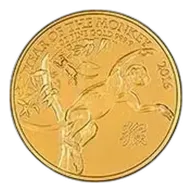 1 oz Lunar Gold Coin