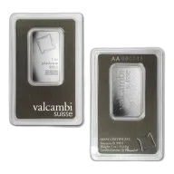 VAT-Free 1 Ounce Valcambi Platinum Bar