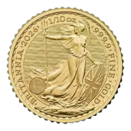 1/10 oz Britannia Gold Coin