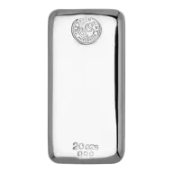 20oz Silver Cast Bar - Perth Mint - Dealers Choice